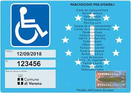 contrassegno invalidi auto disabilinauto